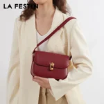 LA FESTIN Original New Designer Luxury Bag Fashion Small Shoulder Bag Crossbody Bag Women Handbag Ladies Bags Leather Purse