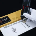 FEOBUR 3/4/5mm Real Moissanite Tennis Necklace for Women Men S925 Silver Certified Full Diamond Neck Chains Trendy Jewelry Gift - Image 4