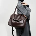 FOXER Genuine Leather Shoulder Bag for Women Large Capacity Handbag Female Casual Tote Bag Computer Bag Crossbody Purse as Gift - Image 6