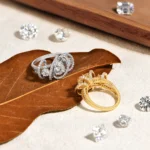 ATTAGEMS Three-Stone Cluster Moissanite Ring for Women 1CT Round Cut 100% 925 Sterling Silver Twist Band Engagement Fine Jewelry - Image 4