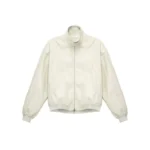 Spring and Autumn American high-end retro motorcycle leather jacket, men's and women's short baseball jacket, clean fit jacket, - Image 6